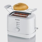 Severin AT 4324 brdrister 2 skive(r) 850 W Hvid #3