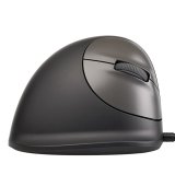 R-Go Tools Ergonomisk mus R-Go HE Break med pause-software, small (h�ndl�ngde ˂165 mm), h�jreh�ndet, kablet, sort #3
