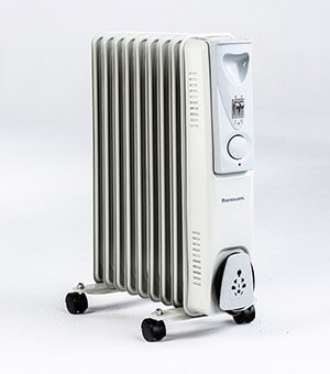 Ravanson OH-09 varmeapparat Indendrs Gr 2000 W Olie elektrisk omrdevarmer #1
