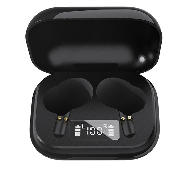 Denver TWE-38BLACK hovedtelefoner/headset Trdls I rerne Opkald/musik Bluetooth Sort #4