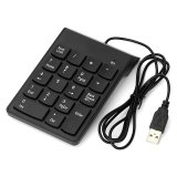 GEMBIRD KPD-U-03 USB numerisk tastatur, sort #3