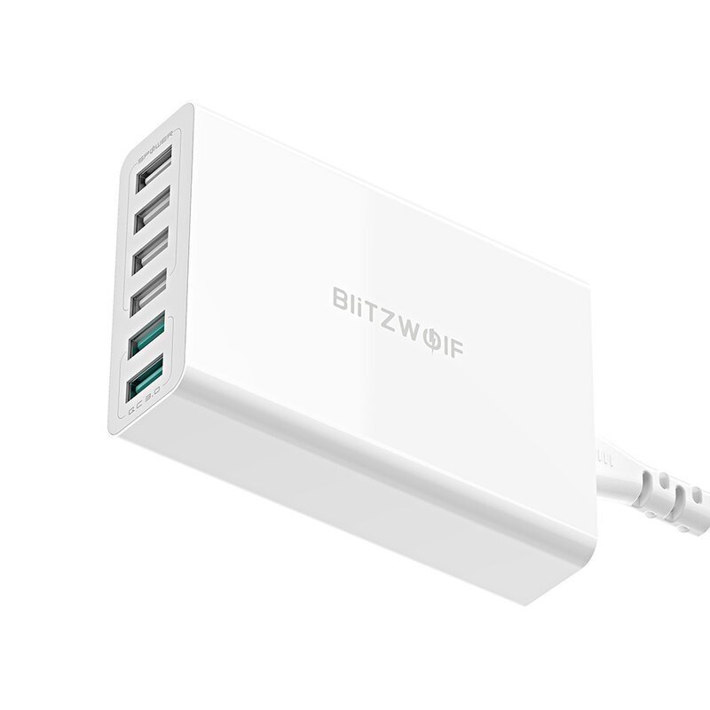 BlitzWolf BW-S15 oplader til mobil enhed Universel Hvid Vekselstr�m Hurtig opladning Indend�rs #5