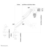 Neomounts NM-D750BLACK skrmbeslag og -stativer 81,3 cm (32