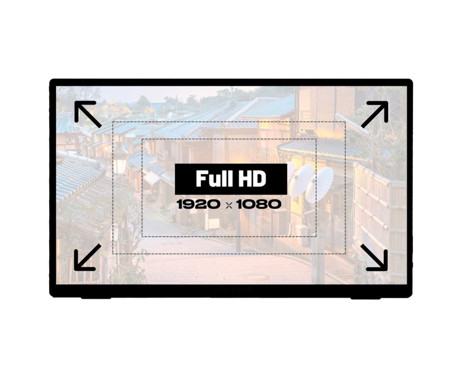 JAPANNEXT JN-MD-I156FHDR-T computersk�rm 39,6 cm (15.6