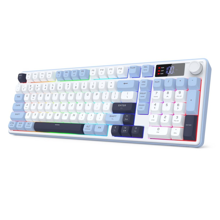 REDRAGON ARIA K527WBL-PRO tastatur Hvid #3