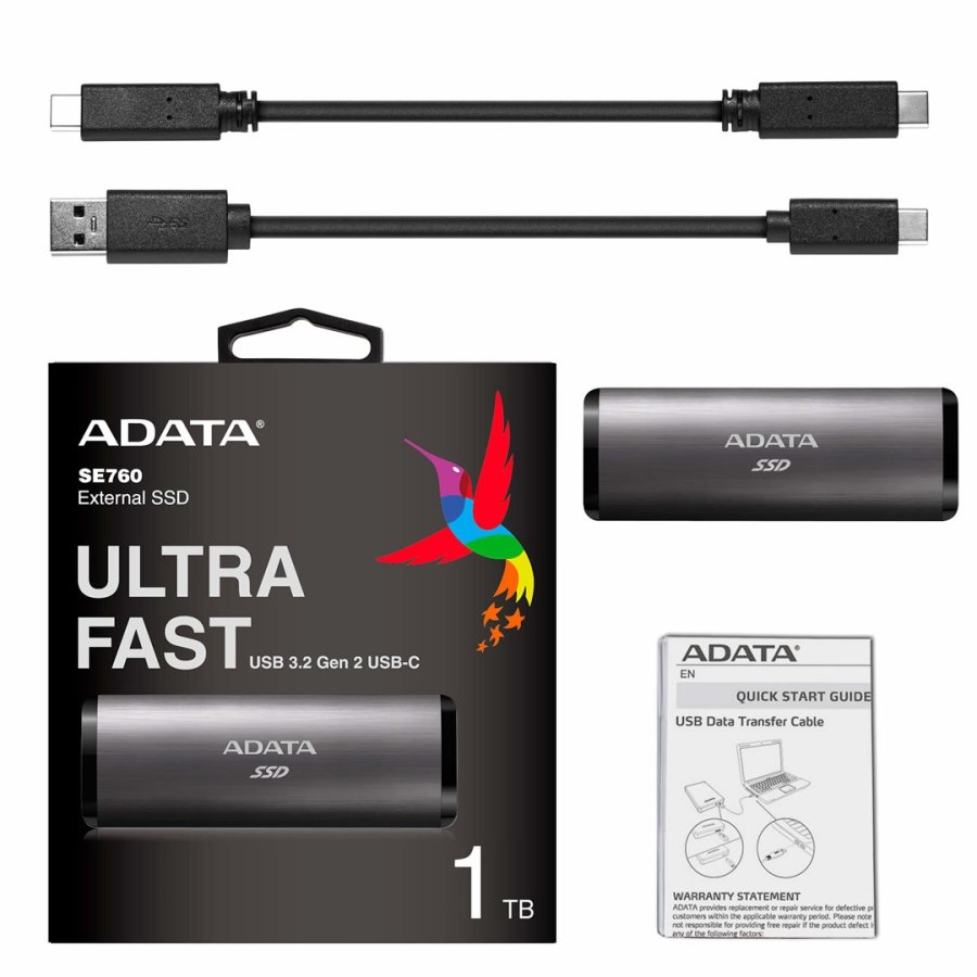 ADATA SE760 1 TB USB Type-C 3.2 Gen 2 (3.1 Gen 2) Titanium #6