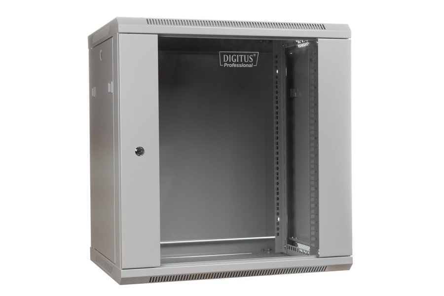 Digitus DN-WU19 12U/450 stativ Vgmonteret stativ Lys gr #3