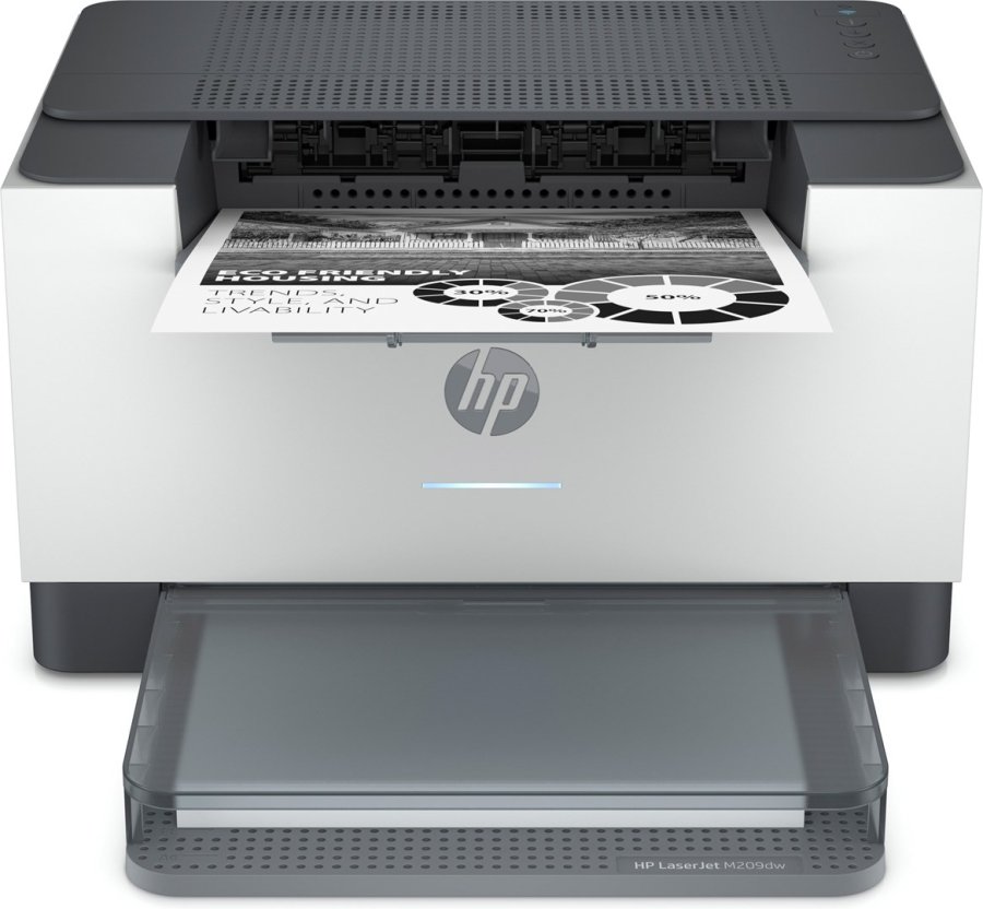HP LaserJet M209dw Printer, Sort og hvid, Printer til Hjem og hjemmekontor, Print, Tosidet print; Kompakt strrelse; Energibesparende; Dual-band Wi-Fi #1