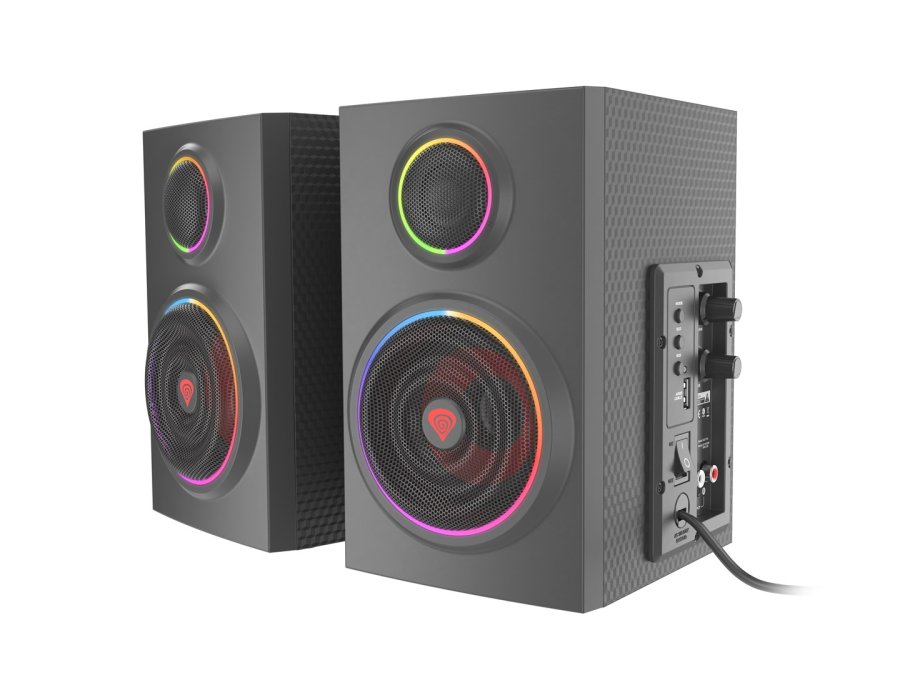 GENESIS Helium 300 BT hjttalerst 24 W PC/Laptop Sort 2.0 kanaler 2-vejs Bluetooth #6