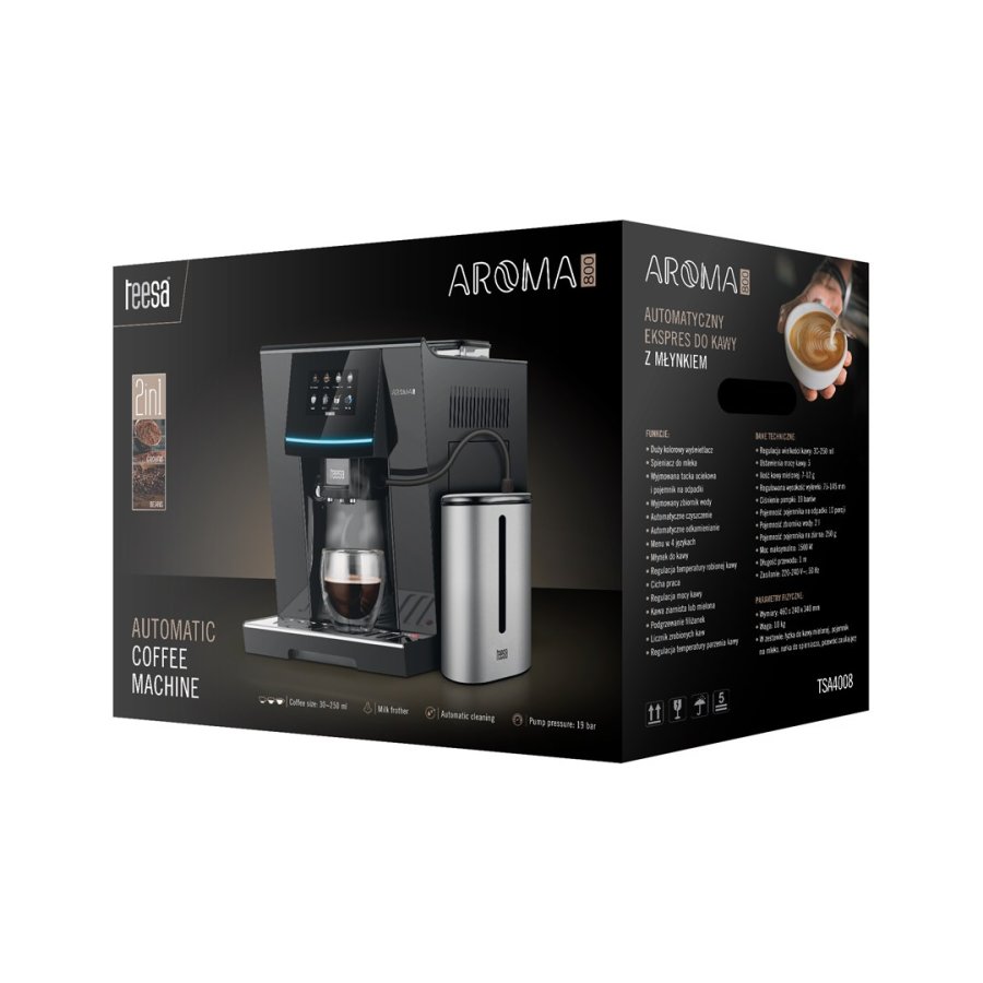 Teesa Tessa Aroma 800 Semi-auto Espressomaskine 2 L #15