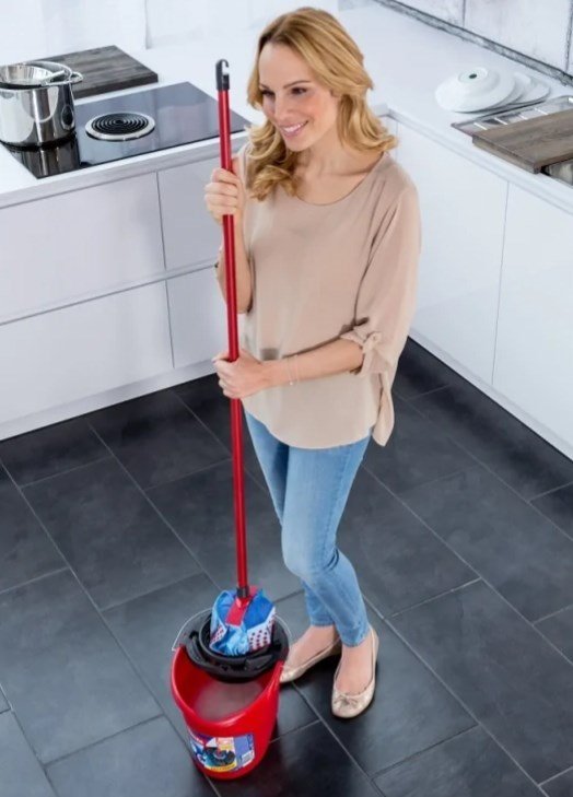 Vileda 3Action Velour XL-moppe refill #7
