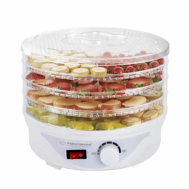 Esperanza EKD003 hydreringsmaskine til mad Transparent, Hvid 250 W #7