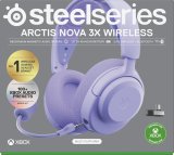 Steelseries Arctis Nova 3X Headset Trdls Musik/hverdag Bluetooth Lavendel #8