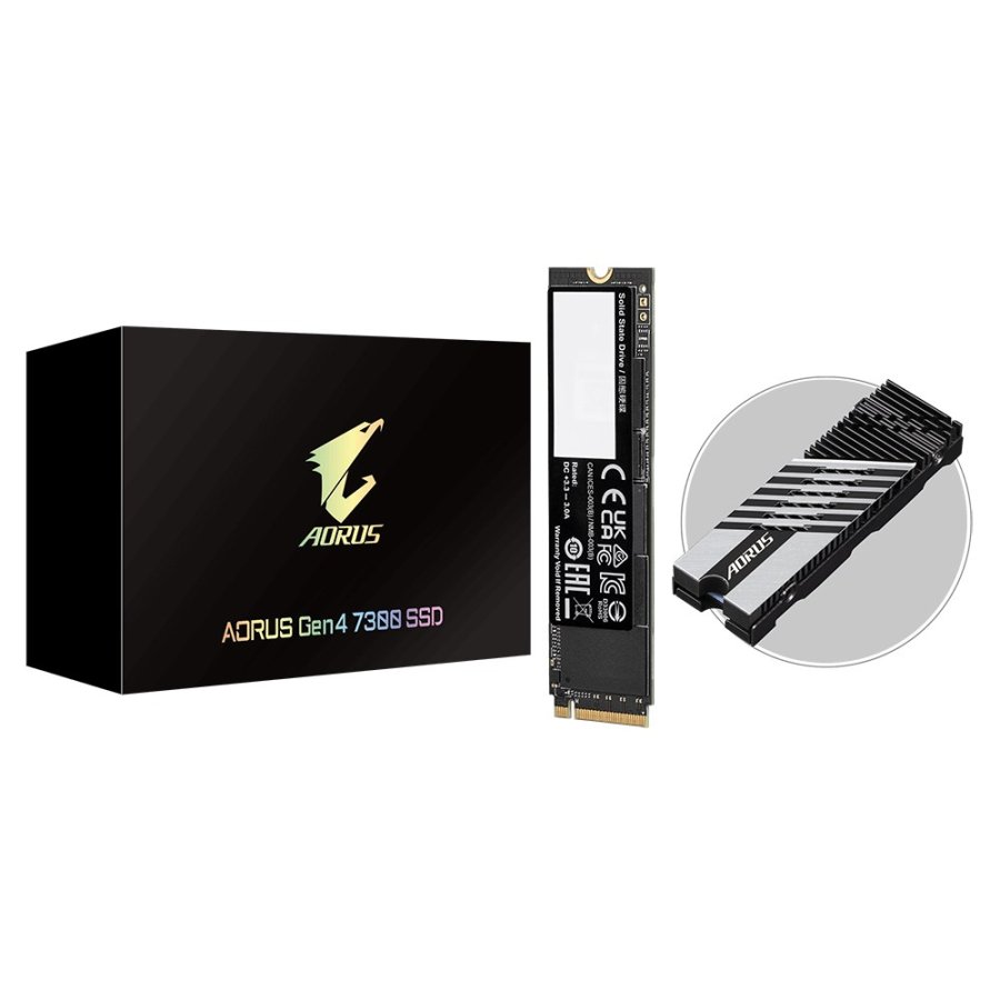 GIGABYTE AORUS Gen4 7300 SSD 1TB M.2 PCI Express 4.0 NVMe 3D TLC NAND #1