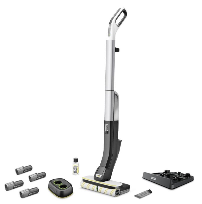 Karcher FC 4-4 batterist 4B Duo elektrisk moppe #1