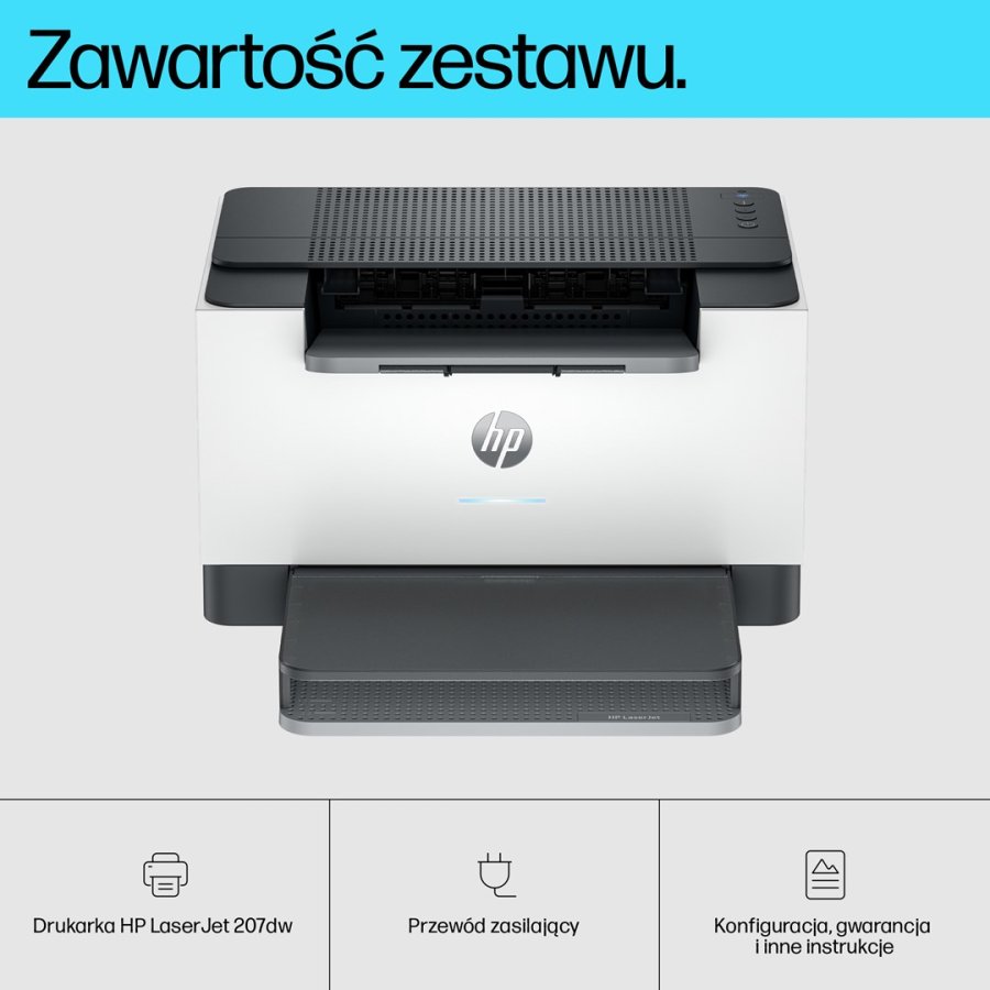 HP LaserJet M207dw Trdlst Sort og hvid Printer, Dupleks #4