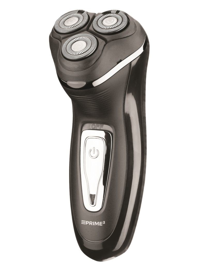 PRIME3 SRS11 barbermaskine til ham Rotations shaver Trimmer Sort, S�lv #3