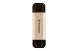 Transcend JetFlash 930C USB-ngle 128 GB USB Type-A / USB Type-C 3.2 Gen 1 (3.1 Gen 1) Guld #1