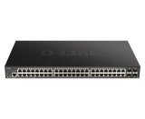 D-Link DGS-1250-52XMP Administreret L3 Str�m over Ethernet (PoE) Sort #1