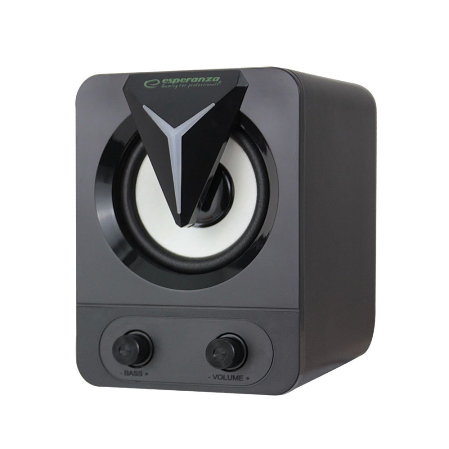Esperanza EGS107 hjttalere 2.1 USB LED 5 W Sort #2