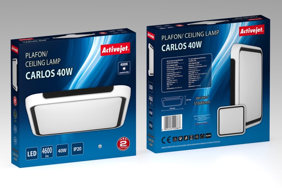 Activejet LED-loftslampe AJE-CARLOS 40W #6