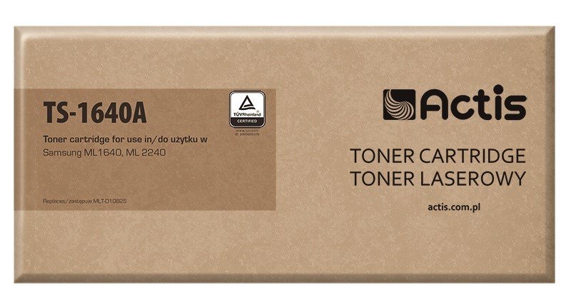 Actis Tonerpatron TS-1640A (erstatning Samsung MLT-D1082S; Standard; 1500 sider; sort) #1