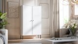 PALAZZO BIS vitrineskab 100x39x166 hvid mat #7