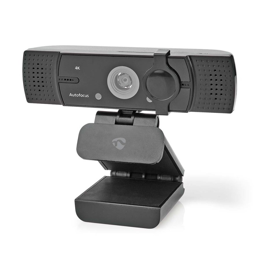 Nedis WCAM120BK webcam 8,3 MP 3840 x 2160 pixel USB 2.0 Sort #1