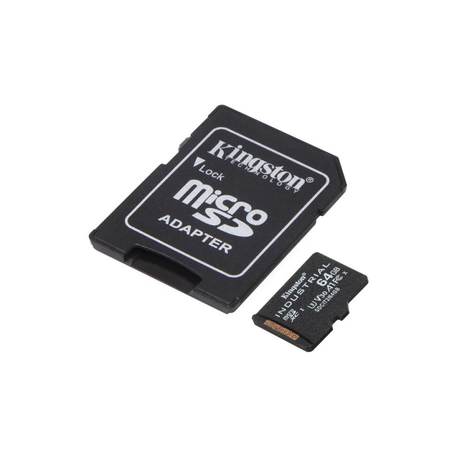 KINGSTON microSDHC 64GB Industrial C10 A1 pSLC Card #2