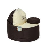 Puf GO GIFT Beige Bronze Oxford tejido antidesgarros 120 x 90 x 90 cm #2
