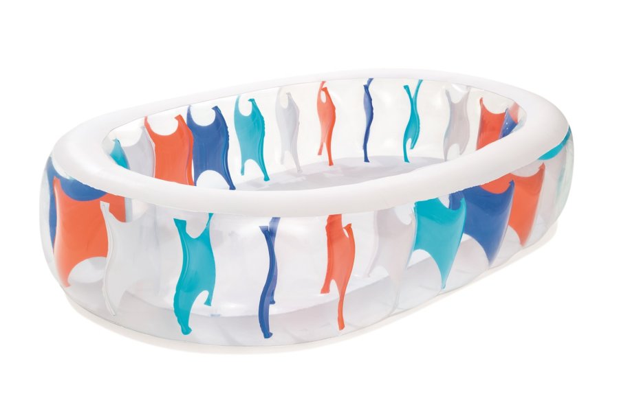 Bestway 54066 swimmingpool til over jorden Oppustelig pool Oval 542 L Flerfarvet #8