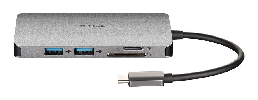 D-Link DUB-M810 Ledningsfrt USB 3.2 Gen 1 (3.1 Gen 1) Type-C Aluminium #4