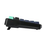 AULA Gasket F87 Pro Tastatur Sort Cyan Bl� GrayWoodV4 RGB #5