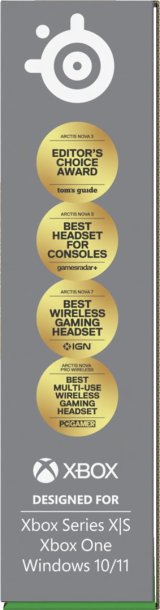 Steelseries Arctis Nova 3X Headset Trdls Musik/hverdag Bluetooth Hvid #13