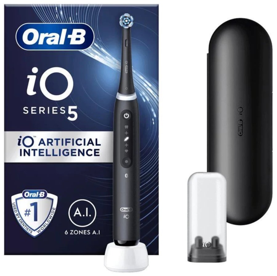 Oral-B IOSERIES5BL elektrisk tandbrste Voksen Vibrerende tandbrste Sort #1