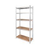 Metalreolskab 175 kg x5 180x90x40cm Rebel, galvaniseret, udtrkkeligt, MDF, RB-1250 #19