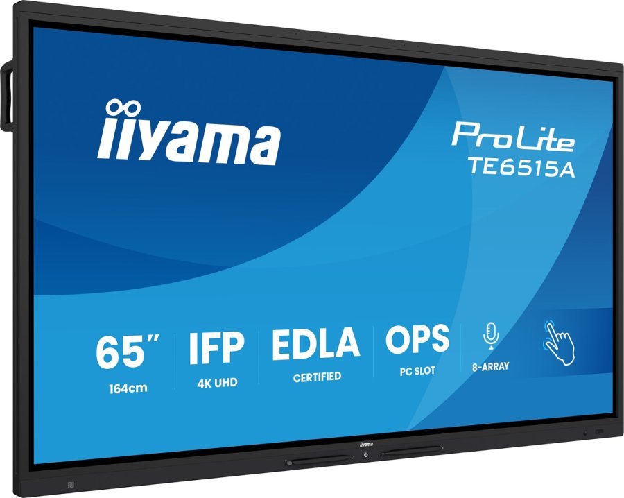 iiyama TE6515A-B2AG skilte display Kiosk design 163,8 cm (64.5