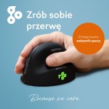 R-Go Tools Ergonomische muis R-Go HE Break met pauzesoftware, small (handlengte 165 mm), rechtshandig, 3-in-1 connectie, zwart #9