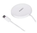 AUEKY Aircore Magnetic LC-A1 Trdls magnetisk oplader QI USB-C 15W Hvid #1