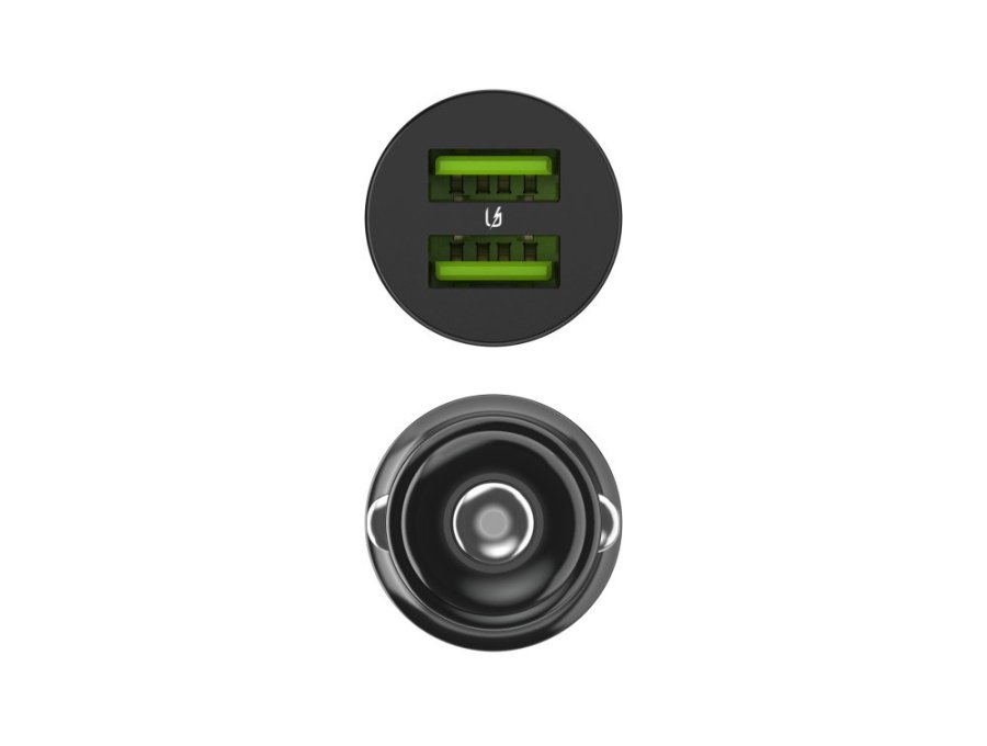 Green Cell biloplader GC PowerRide Nano36 36W 6A 2x USB-A #12