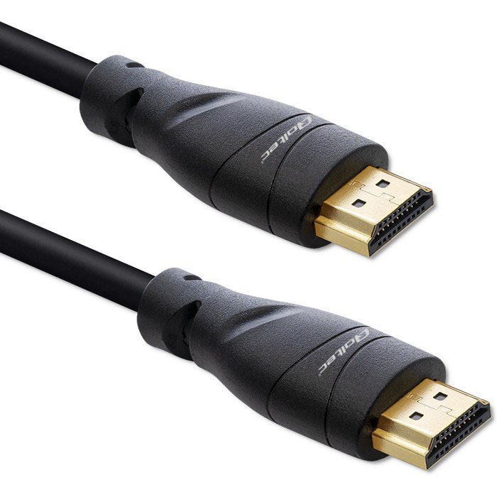 Qoltec 50353 HDMI v2.1 kabel Ultra hj hastighed 8K | 60Hz | 26AWG | GULD | 5m #1