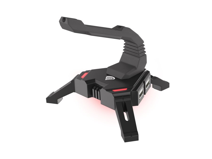 GENESIS VANAD 300 MOUSE BUNGEE CABLE HOLDER + USB HUB #8