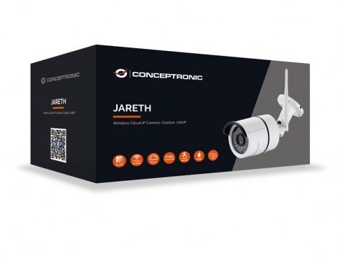Conceptronic Jareth Kugle (form) IP-sikkerhedskamera Indend�rs 1920 x 1080 pixel Loft/v�g #6