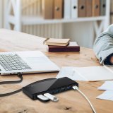 TP-Link UH700 interface hub USB 3.2 Gen 1 (3.1 Gen 1) Micro-B 5000 Mbit/s Sort #4