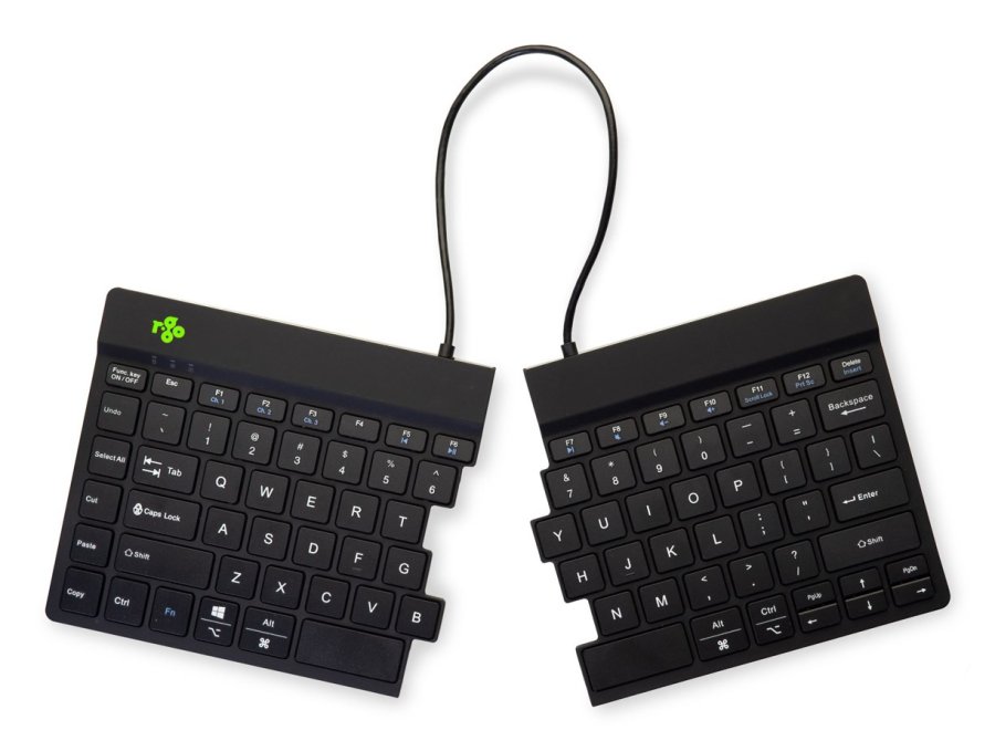 Wireless compact black keyboard R-GO TOOLS #6