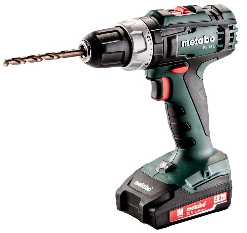 Metabo BS 18 L 1800 rpm Nglefri 1,6 kg Sort, Grn, Rd, Slv #1