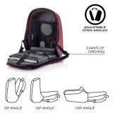 XD DESIGN ANTI-TYVERI RYGSK BOBBY HERO REGULAR RD P/N: P705.294 #5