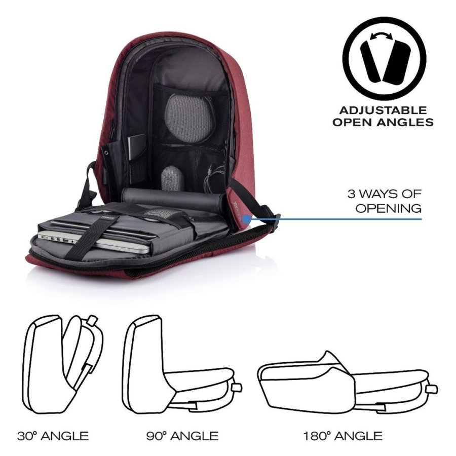 XD DESIGN ANTI-TYVERI RYGSK BOBBY HERO REGULAR RD P/N: P705.294 #5