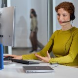HP Poly Mission 415 Monaural USB Wired Headset Classic #3