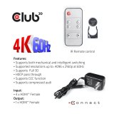 CLUB3D HDMI 2.0 UHD SwitchBox 4 Ports #12